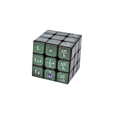 Cube 3x3 Formules de Mathématiques et de Physique - Green