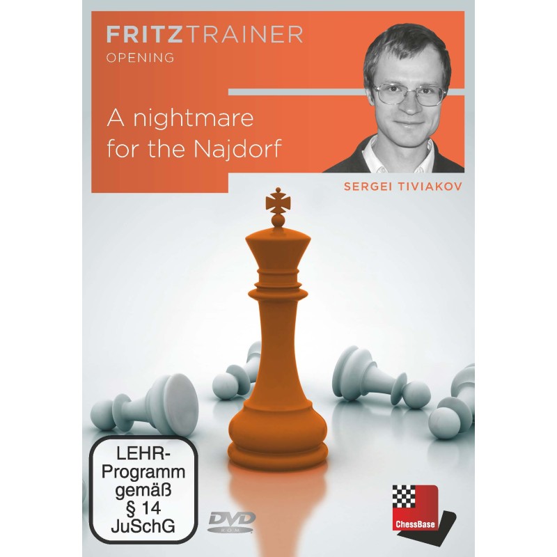 DVD Tiviakov - A nightmare for the Najdorf DVD Tiviakov - A nightmare for the Najdorf