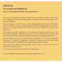 Tal - Vie et parties de Mikhail Tal tome 2