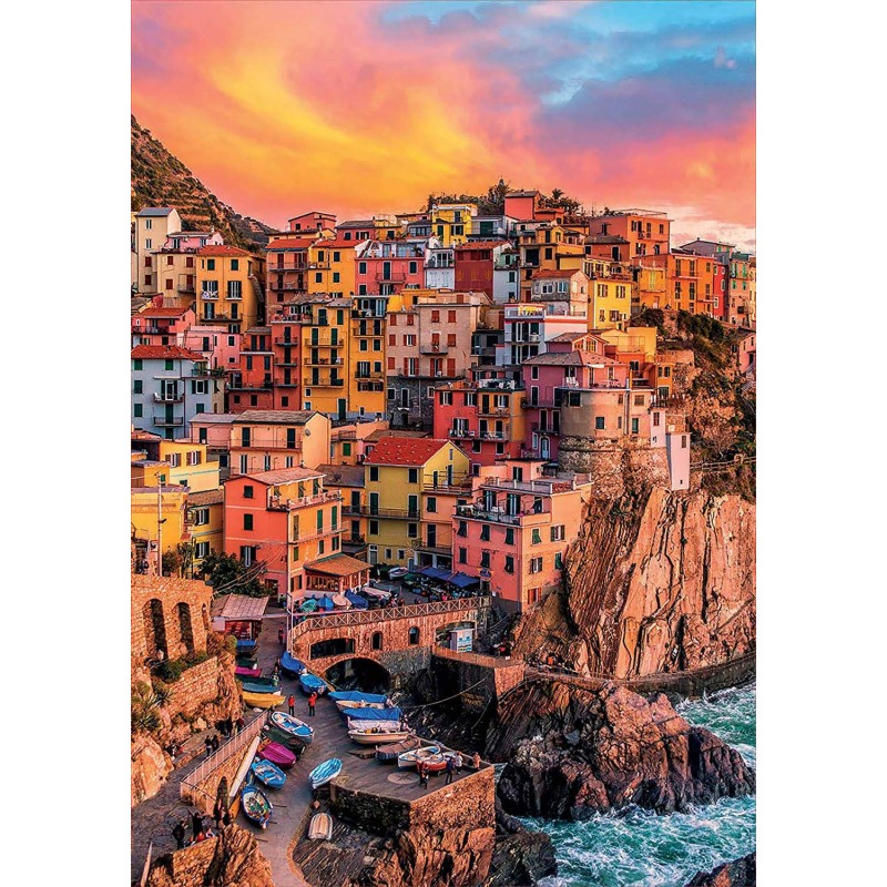 Puzzle 300 pièces XXL - Manarola, Cinque Terre, Italie