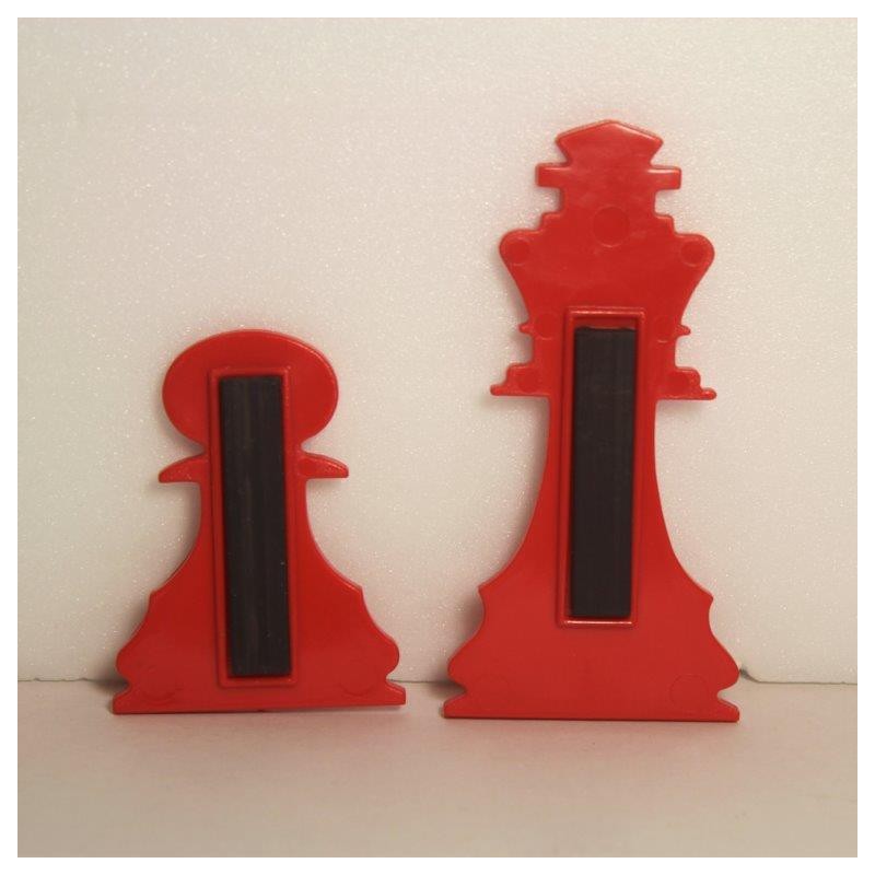 Moule En Silicone Pour échiquier Et Pièces D'échecs 3D - 16 Pièces + Plateau 28x28 Cm, Avec Papier Coquillage