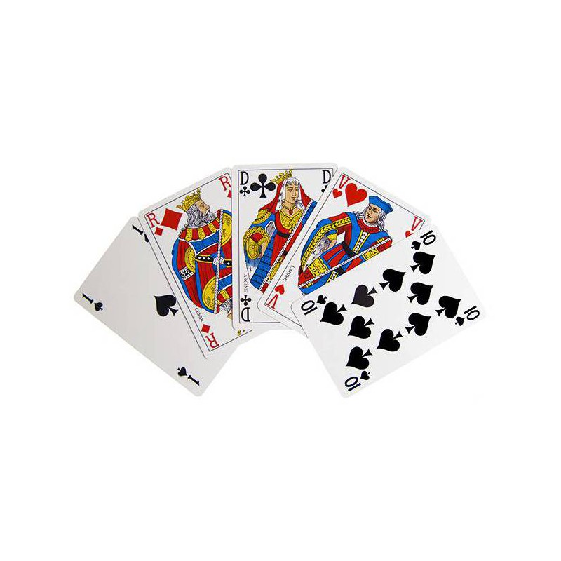 Cartes à jouer Fournier Bleu - Variantes boutique de jeux de cartes Paris