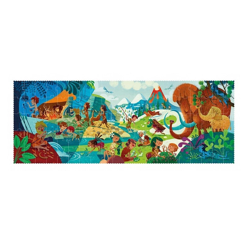 Puzzle 100 pièces Préhistoire - Go to Prehistory Puzzle 100 pièces Préhistoire - Go to Prehistory