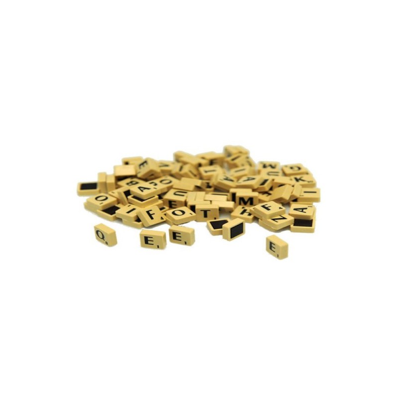 Lettres de Scrabble magnétique - 1.3cm