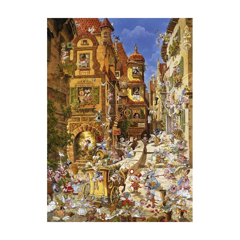 Puzzle 1000 pièces - Romantic Town By Day