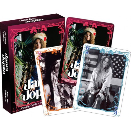 Cartes à jouer Janis Joplin