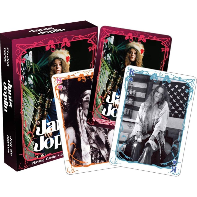 Cartes à jouer Janis Joplin