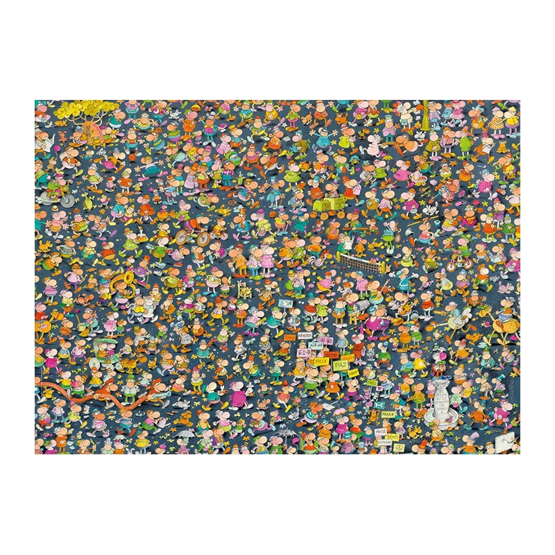 Puzzle 1000 pièces - Impossible de Mordillo Puzzle 1000 pièces - Impossible de Mordillo