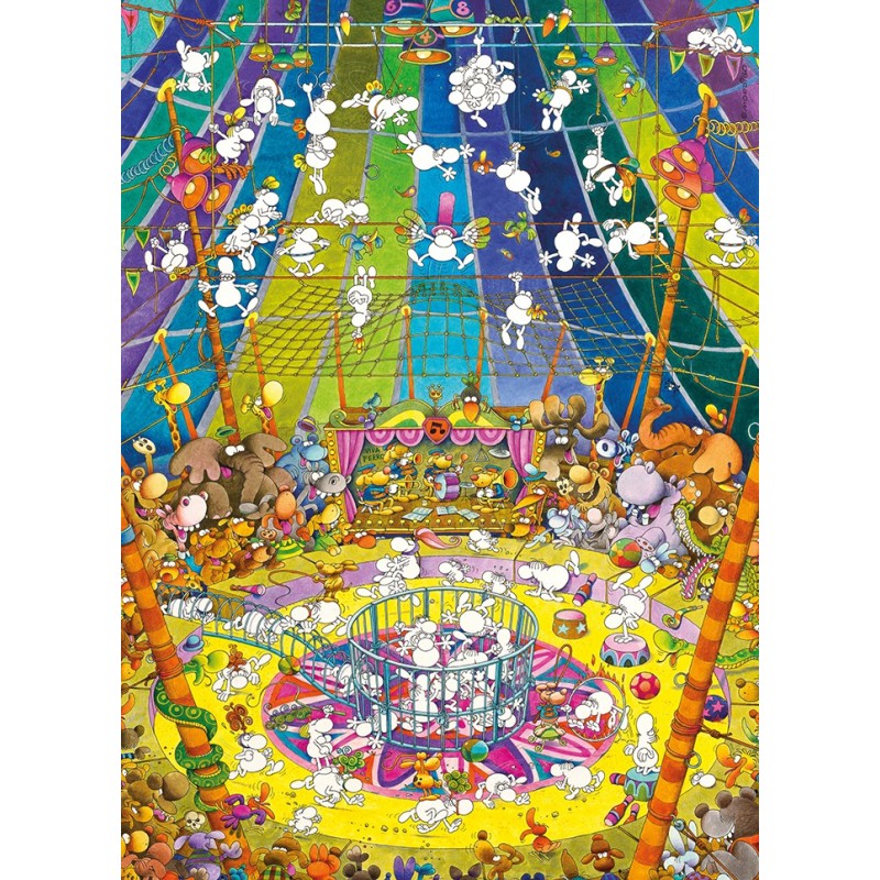 Puzzle 1000 pièces - The Show de Mordillo Puzzle 1000 pièces - The Show de Mordillo