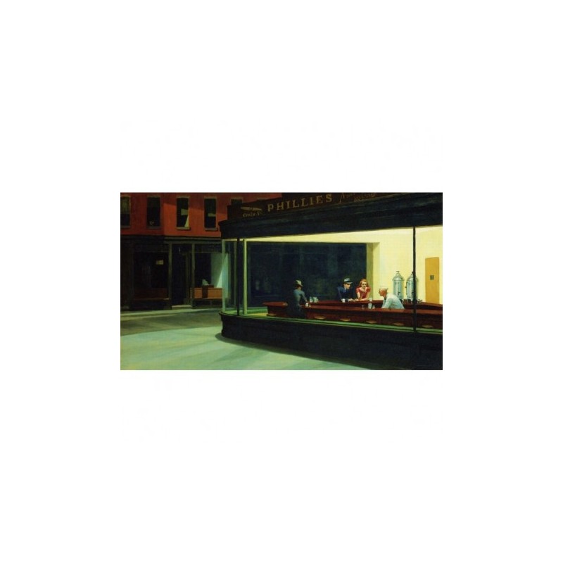 Puzzle 1000 pièces - Nighthawk de Hopper Puzzle 1000 pièces - Nighthawk de Hopper