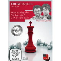 DVD Pruijssers/Zwirs - How to slay the Sicilian Vol.1 – 2...d6 3.d4