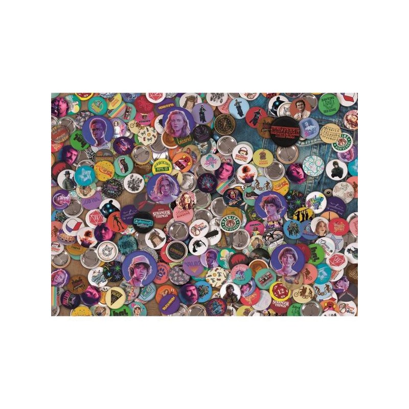 Puzzle 1000 pièces - Stranger Things - Impossible Puzzle Puzzle 1000 pièces - Stranger Things - Impossible Puzzle