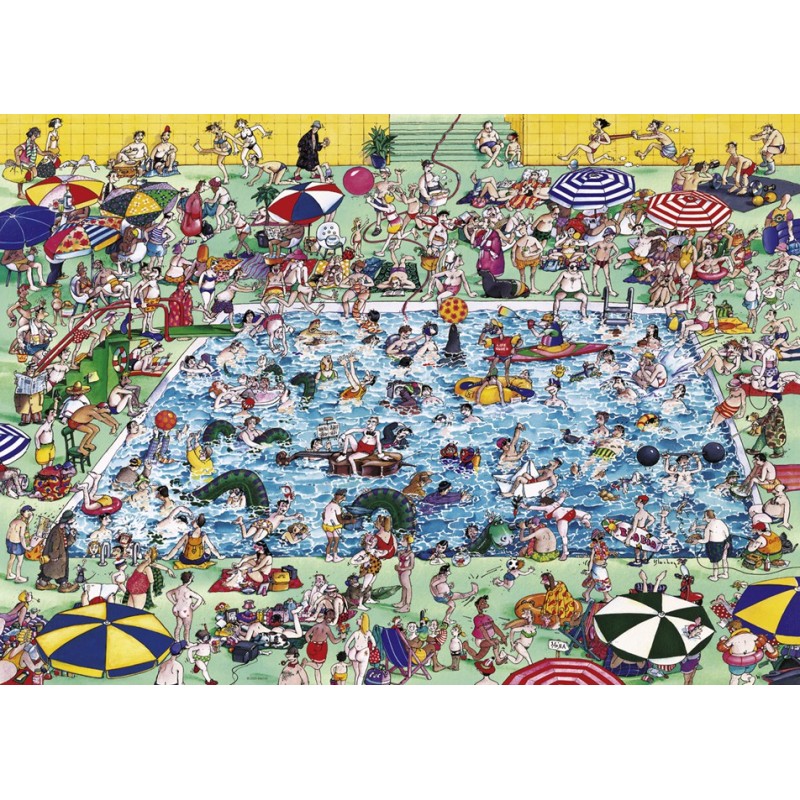 Puzzle 1000 pièces - Cool Down - Blanchon Puzzle 1000 pièces - Cool Down - Blanchon