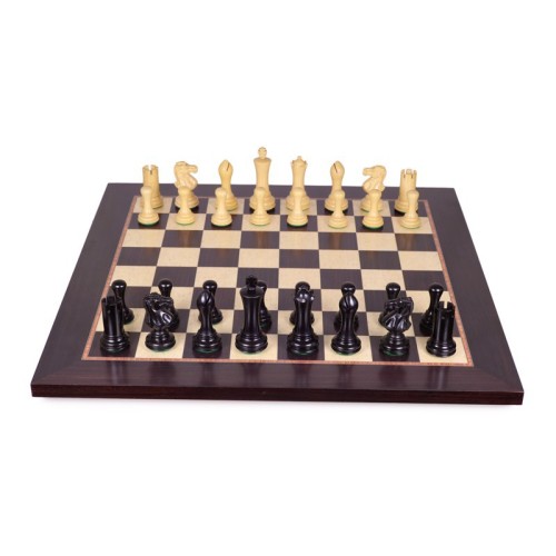 Jeu d'Echecs Fusion Staunton Black - Ensemble Complet