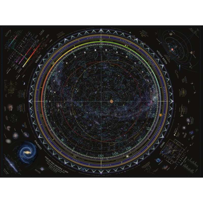 Puzzle 1500 pièces - L'Univers Puzzle 1500 pièces - L'Univers
