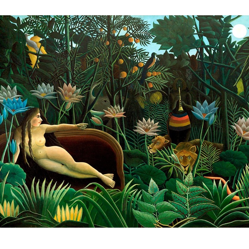 Puzzle 1500 pièces Le Rêve du Douanier Rousseau Puzzle 1500 pièces Le Rêve du Douanier Rousseau