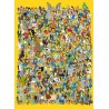 Puzzle 1000 pièces - The Simpsons Cast Collector