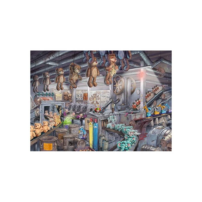 Puzzle 368 pièces - Escape : La Fabrique de Jouets Puzzle 368 pièces - Escape : La Fabrique de Jouets