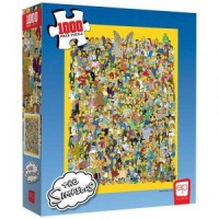 Puzzle 1000 pièces - The Simpsons Cast Collector