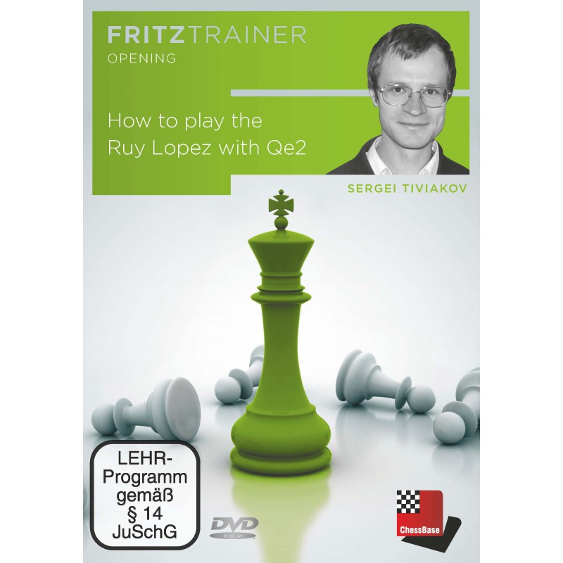 Acheter DVD Tiviakov - How to play the Ruy Lopez with Qe2 - Librairie  Variantes Paris