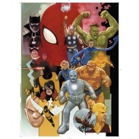 Puzzle 1000 pièces - Marvel 80 Years