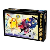 Puzzle 1000 pièces - Jaune, Rouge et Bleu - Kandinsky