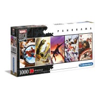 Puzzle 1000 pièces - Marvel 80th Anniversary Characters - Panorama