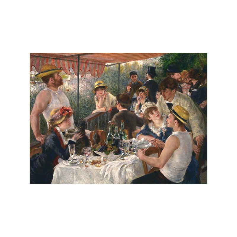 Puzzle 1000 pièces - Déjeuner des Canotiers de Renoir Puzzle 1000 pièces - Déjeuner des Canotiers de Renoir