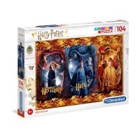 Puzzle 104 pièces - Harry Potter - Ron & Hermione