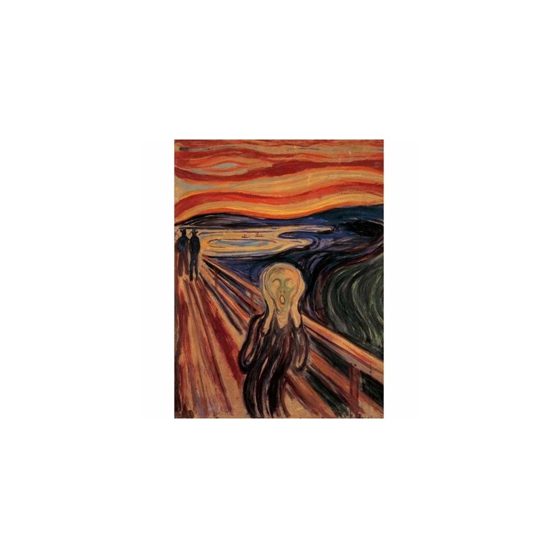 Puzzle 1000 pièces - Le cri de Munch Puzzle 1000 pièces - Le cri de Munch