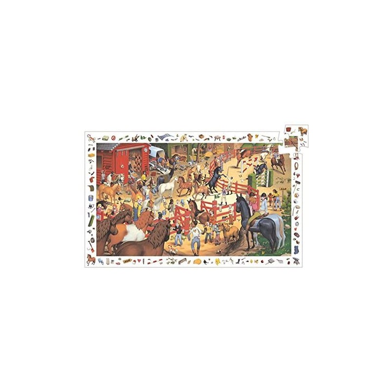 Puzzle 200 pièces - Equitation Puzzle 200 pièces - Equitation