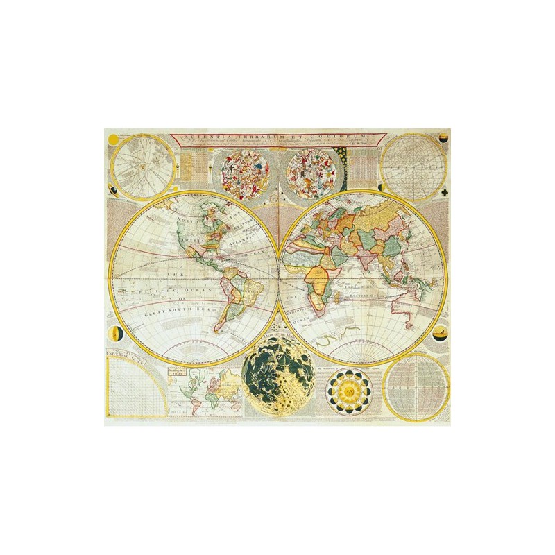 Acheter Puzzle Terre et Ciel - Carte du Monde - Boutique Variantes Paris - Michele Wilson