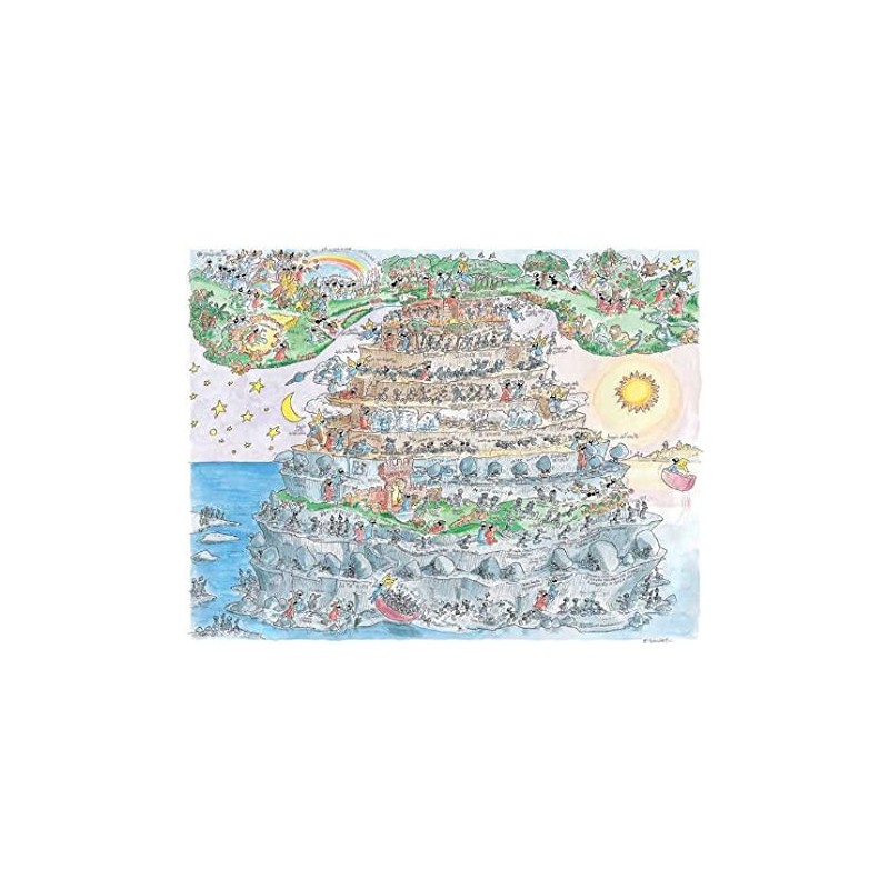 Puzzle 1080 pièces - Divine comédie Purgatoire Puzzle 1080 pièces - Divine comédie Purgatoire