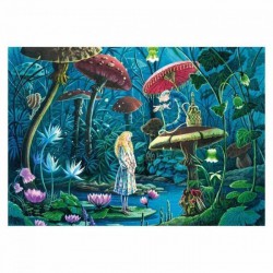 Puzzle 100 pièces - Alice au Pays des Merveilles