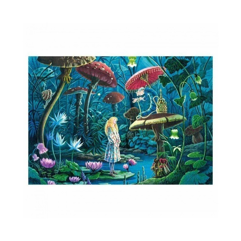 Puzzle 100 pièces - Alice au Pays des Merveilles