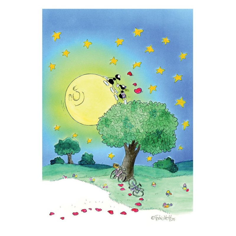 Puzzle 540 pièces - Amoureux Puzzle 540 pièces - Amoureux