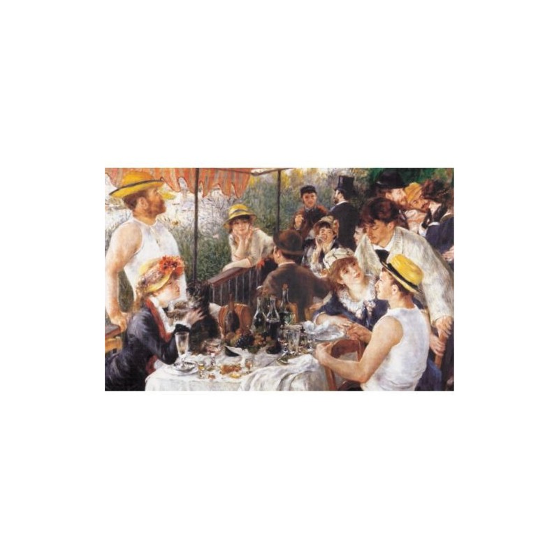 Puzzle 1000 pièces - Dejeuner des Canotiers Puzzle 1000 pièces - Dejeuner des Canotiers