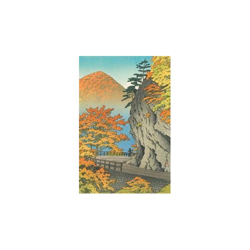 Puzzle 500 pièces - Autumn at Saruiwa - Hasui