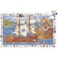 Puzzle 100 pièces - Les pirates