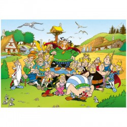 Puzzle 500 pièces - Astérix au village
