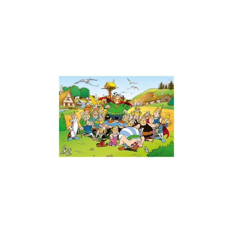 Puzzle 500 pièces - Astérix au village