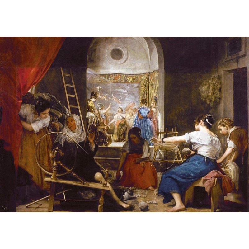Puzzle 8000 pièces - Les Fileuses, Diego Velasquez Puzzle 8000 pièces - Les Fileuses, Diego Velasquez