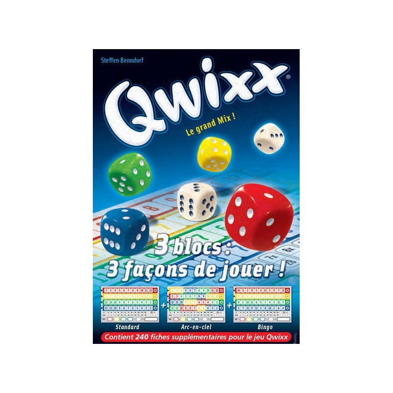 Qwixx Feuilles de Scores Qwixx Feuilles de Scores