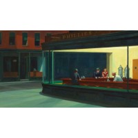 Puzzle 1000 pièces - Nighthawks, Edward Hopper