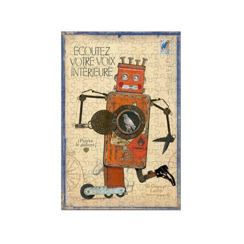 Micro Puzzle 150 pièces - Robot Pierre Micro Puzzle 150 pièces - Robot Pierre