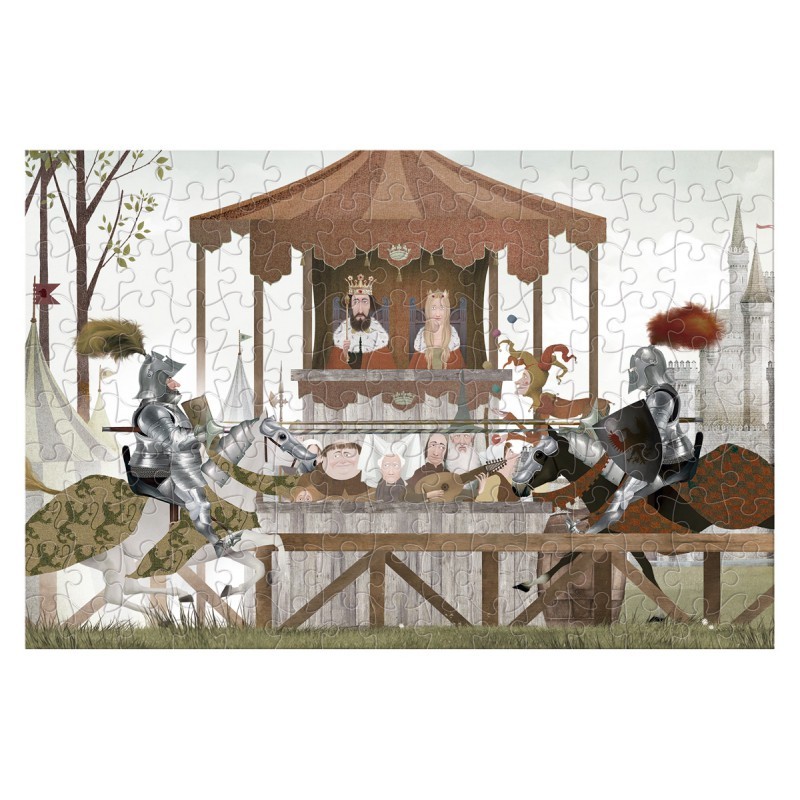 Micro Puzzle 150 pièces - Medieval Micro Puzzle 150 pièces - Medieval