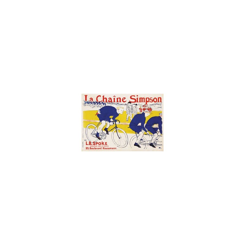 Micro Puzzle 150 pièces - Toulouse Lautrec - La Chaîne Simpsons