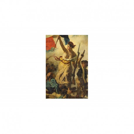 Micro Puzzle 150 pièces - La Liberté Guidant le Peuple - Delacroix