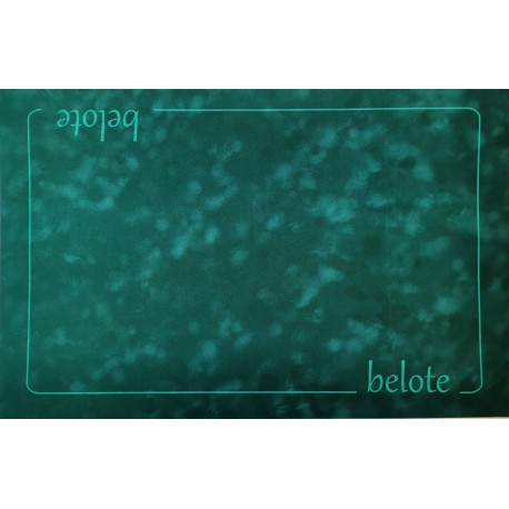 Tapis de Belote Vert (40 x 60 cm)