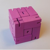 Casse-tête Flexi Cube Violet